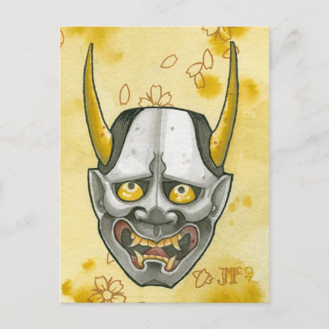Hannya Postcard (Front)