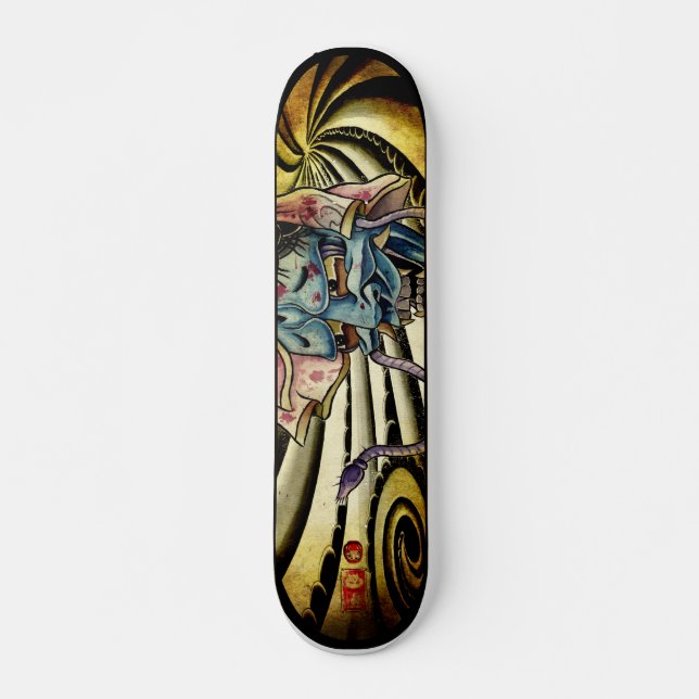 Hannya Skateboard (Front)