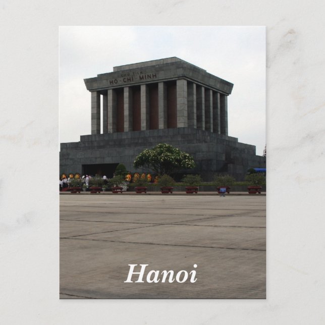 hanoi mausoleum postcard (Front)