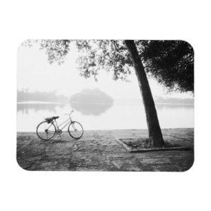 Hanoi Vietnam, Bicycle & Bay Mau Lake Lenin Park Magnet