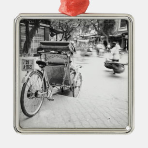 Hanoi Vietnam, Cyclo in Old Hanoi Metal Tree Decoration