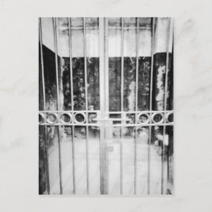 Hanoi Vietnam, Hanoi Hilton Prison Cell Detail Postcard