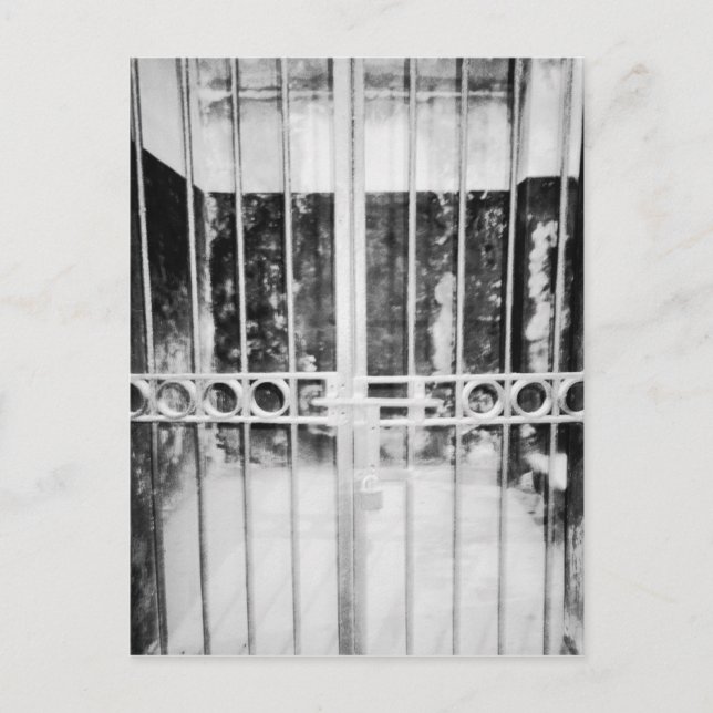 Hanoi Vietnam, Hanoi Hilton Prison Cell Detail Postcard (Front)