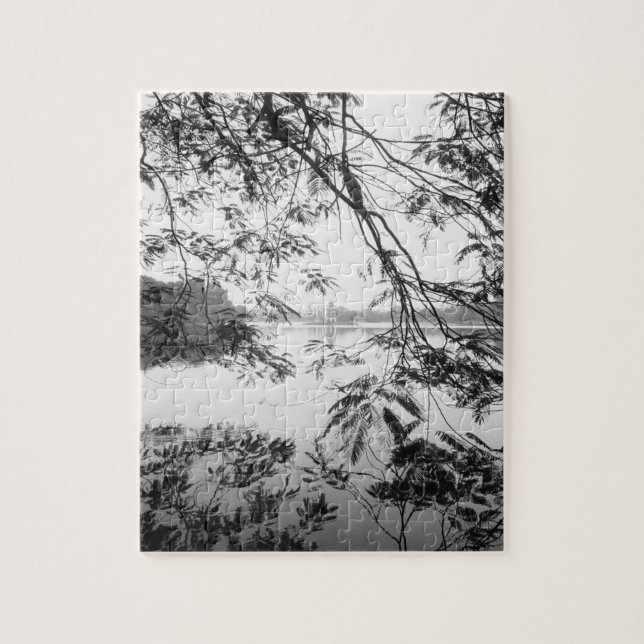 Hanoi Vietnam, Hoan Kiem Lake View Jigsaw Puzzle (Vertical)