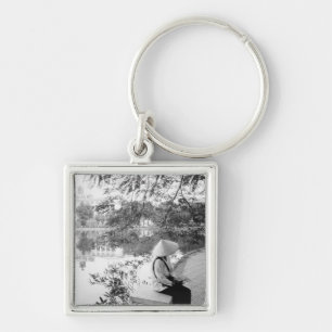 Hanoi Vietnam, Hoan Kiem Lake View (NR) Key Ring