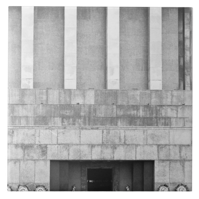 Hanoi Vietnam, Mausoleum of Ho Chi Minh Tile (Front)