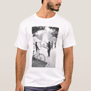 Hanoi Vietnam, Morning Excercises by Hoan Kiem T-Shirt