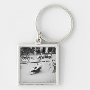 Hanoi Vietnam, Motorbike in Old Hanoi Key Ring