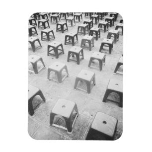 Hanoi Vietnam, Plastic Stools at the Temple of Magnet