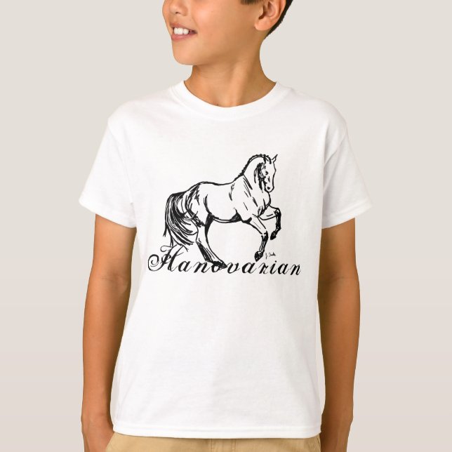 Hanovarian Horse T-Shirt (Front)