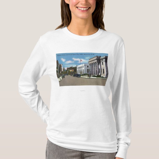 Hanover Street View of the Post Office T-Shirt (Front)