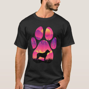 Hanoverian Scenthound Paw Mum Dad Dog Women Men T-Shirt