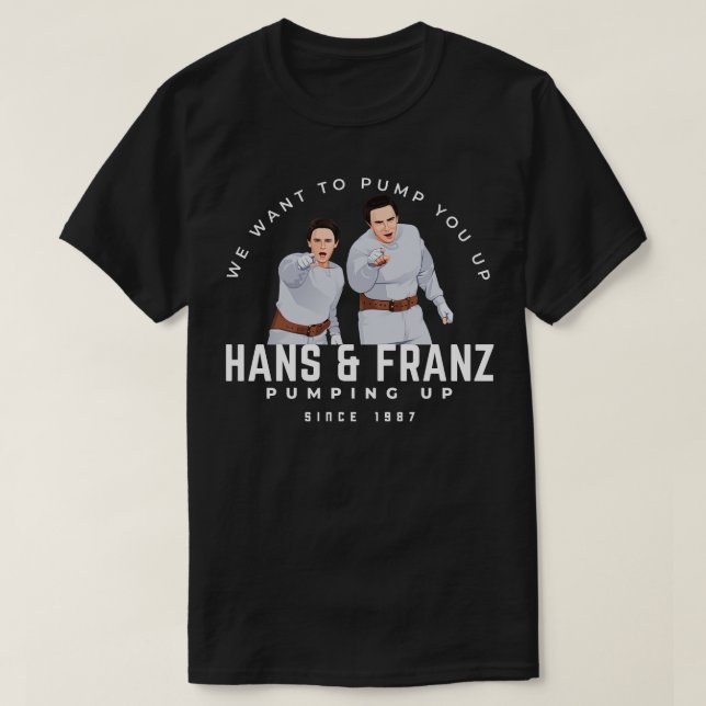 Hans Franz We want to pump you up since 1987 Tote T-Shirt (Design Front)