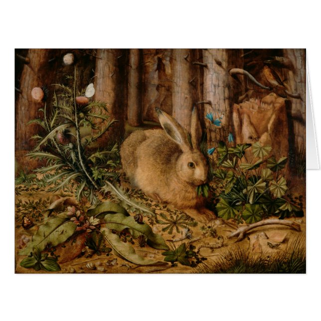 Hans Hoffmann A Hare In The Forest (Front Horizontal)