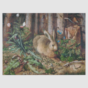 Hans Hoffmann A Hare in the Forest (1585) Tissue Paper