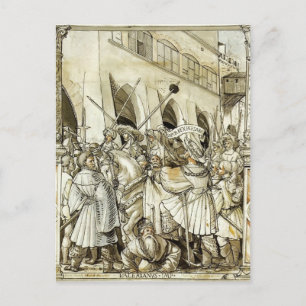 Hans Holbein- Humiliation of the Emperor Valerian Postcard