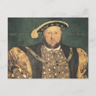 Hans Holbein the Younger Henry VIII Postcard