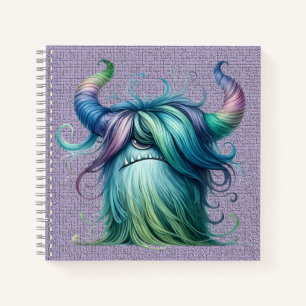 Hans - One-eyed Monster Spiral Notebook