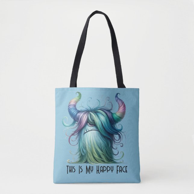 Hans - One-eyed Monster Tote Bag (Front)