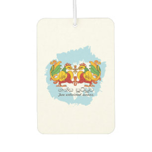 Hansa Puttuwa – Two Entwined Swans Car Air Freshener