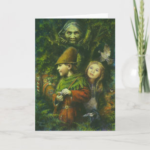 Hansel And Gretel Greetings Card