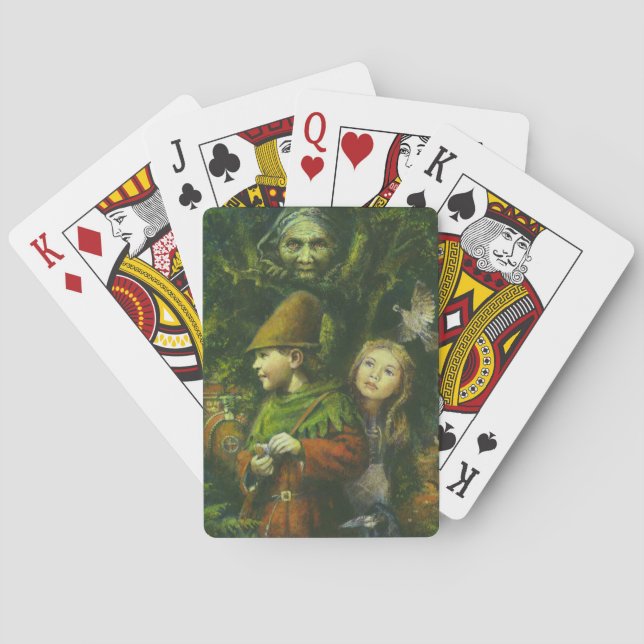 Hansel And Gretel Playing Cards (Back)
