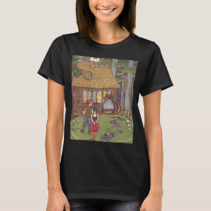 Hansel and Gretel, Vintage Fairy Tale by Hauman T-Shirt