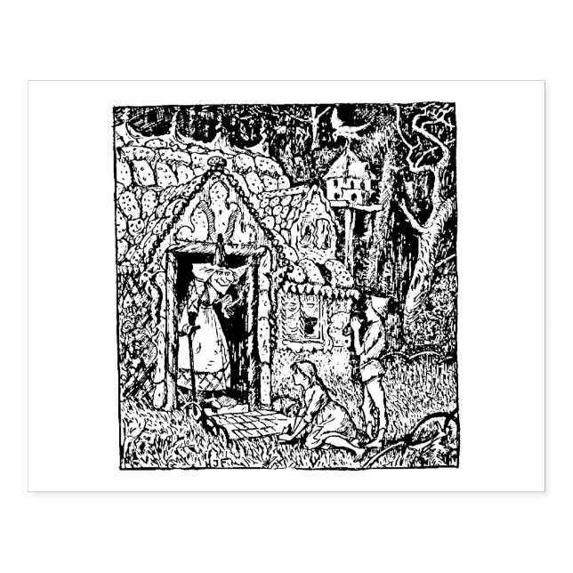 Hansel and Grettel Rubber Stamp (Imprint)