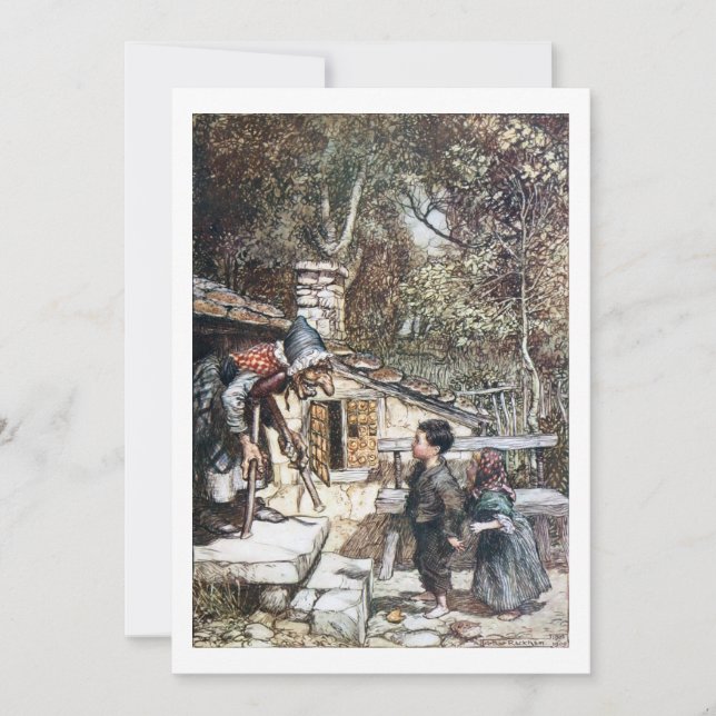 Hansel & Grethel meet the Witch (Front)