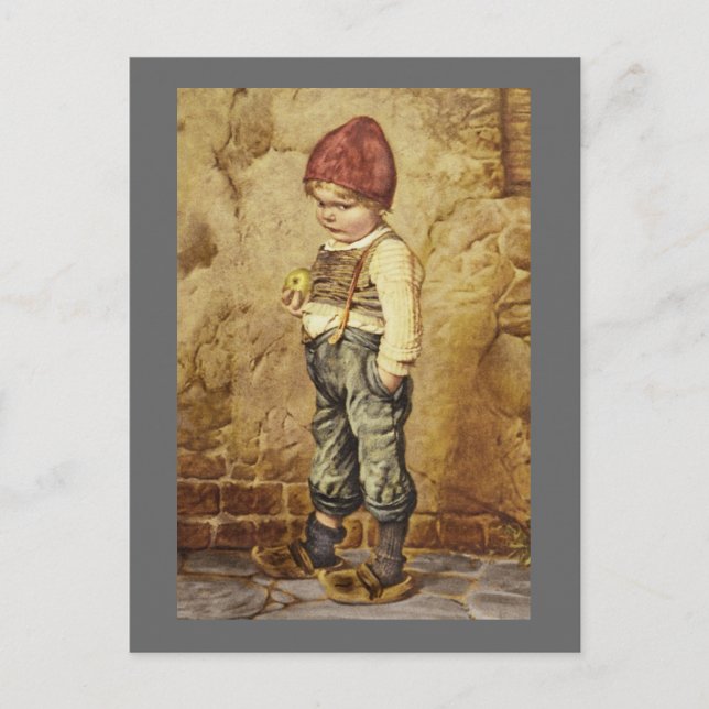 Hansel With Golden Apple Postcard (Front)