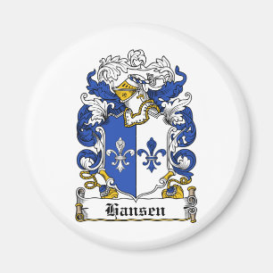 Hansen Family Crest Magnet