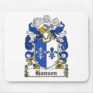 Hansen Family Crest Mouse Pad