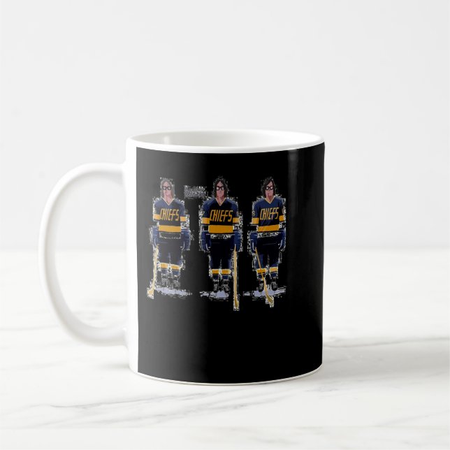 Hanson Brothers   Slap Shot! Classic T Shirt Coffee Mug (Left)