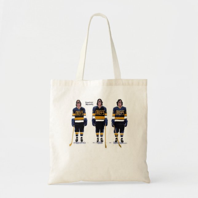 Hanson Brothers   Slap Shot! Classic T Shirt Tote Bag (Front)