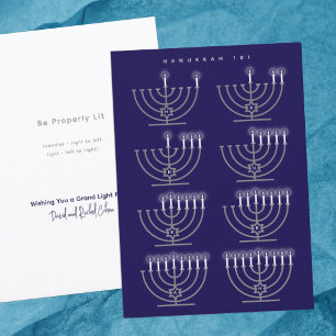 Hanukkah 101 holiday card