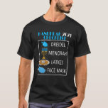 Hanukkah 2021 Checklist Chanukah Pajama Jewish Chr T-Shirt<br><div class="desc">Hanukkah 2021 Checklist Chanukah Pajama Jewish Christmas Day</div>