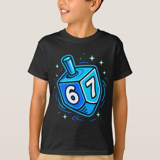 Hanukkah 67 Meme Chanukah Jewish Men Women Kids  T-Shirt (Front)