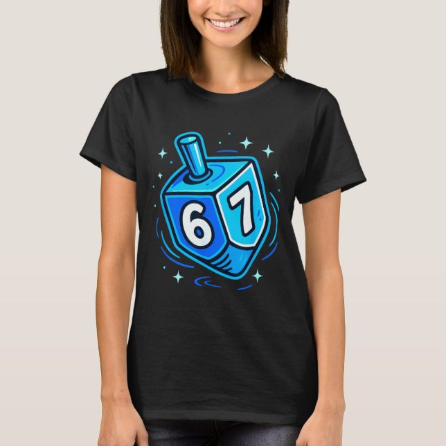 Hanukkah 67 Meme Chanukah Jewish Men Women Kids  T-Shirt (Front)