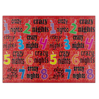 Hanukkah 8 Crazy Nights Cutting Board