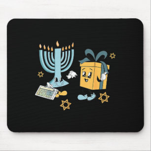 Hanukkah Aac Speech Therast Slp Communication Acce Mouse Pad