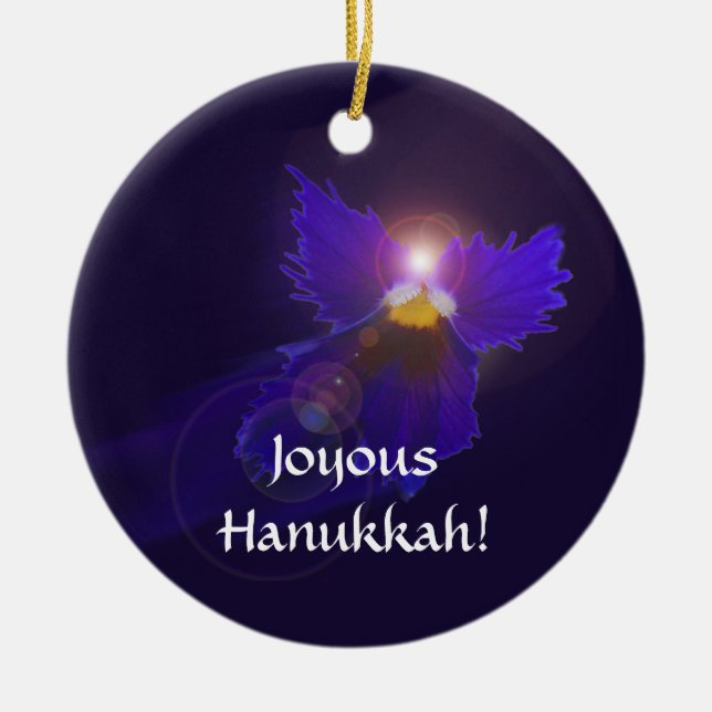 Hanukkah Angel Ornament (Front)