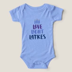 Hanukkah baby ones