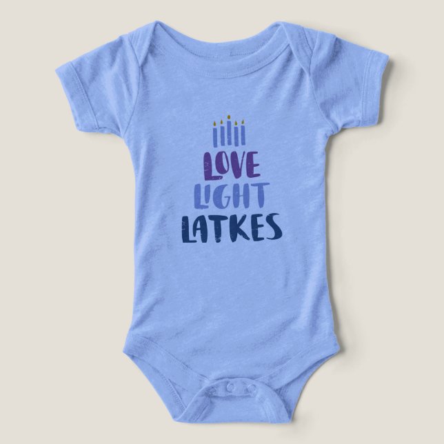 Hanukkah baby ones (Design Front)