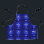 Hanukkah Blue Small Medium Large All Ages Apron<br><div class="desc">Hanukkah Blue Small Medium Large All Ages Apron</div>
