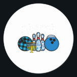 Hanukkah Bowling Chanukah Jewish Bowler Women Kids Classic Round Sticker<br><div class="desc">Hanukkah Bowling Chanukah Jewish Bowler Women Kids Men Youth</div>