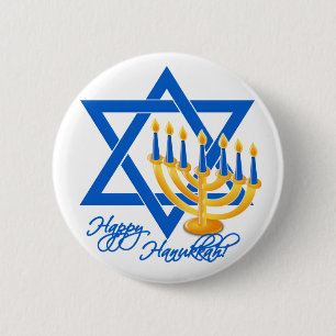 Hanukkah button