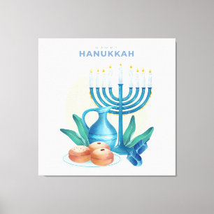 Hanukkah Canvas Print