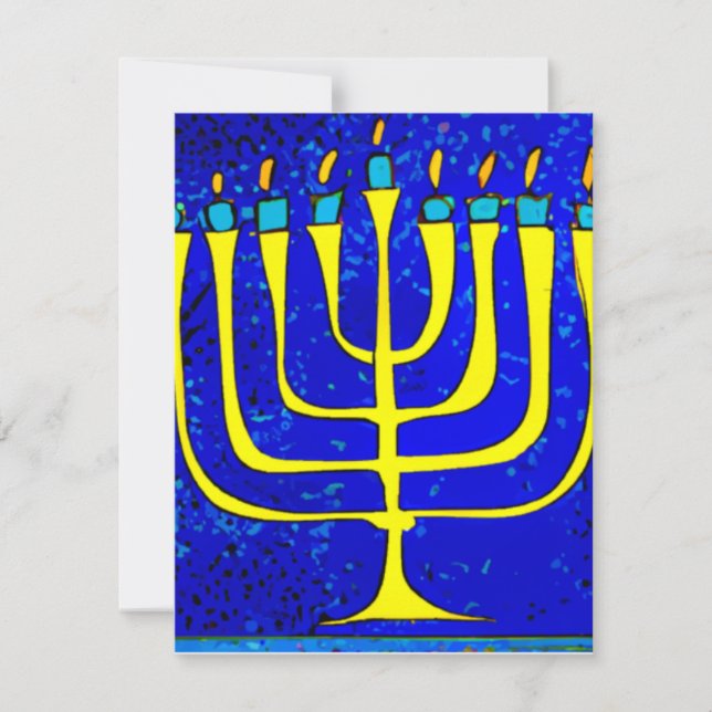 Hanukkah Card (Front)