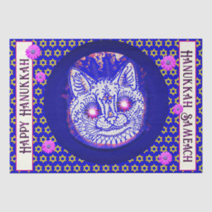 HANUKKAH CAT tissue paper