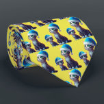 Hanukkah Cats Tie<br><div class="desc">Hanukkah Cats

Change the background colour to make it your own!</div>